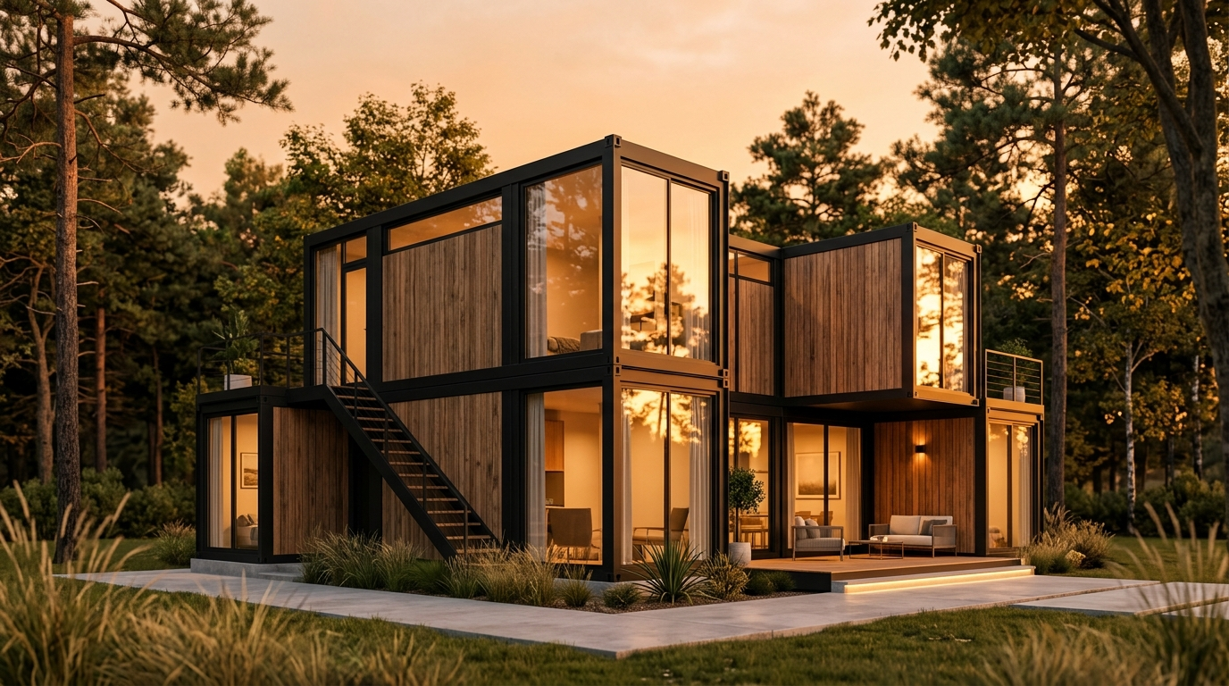 Ready-to-move container home and modular cabin in Gujarat