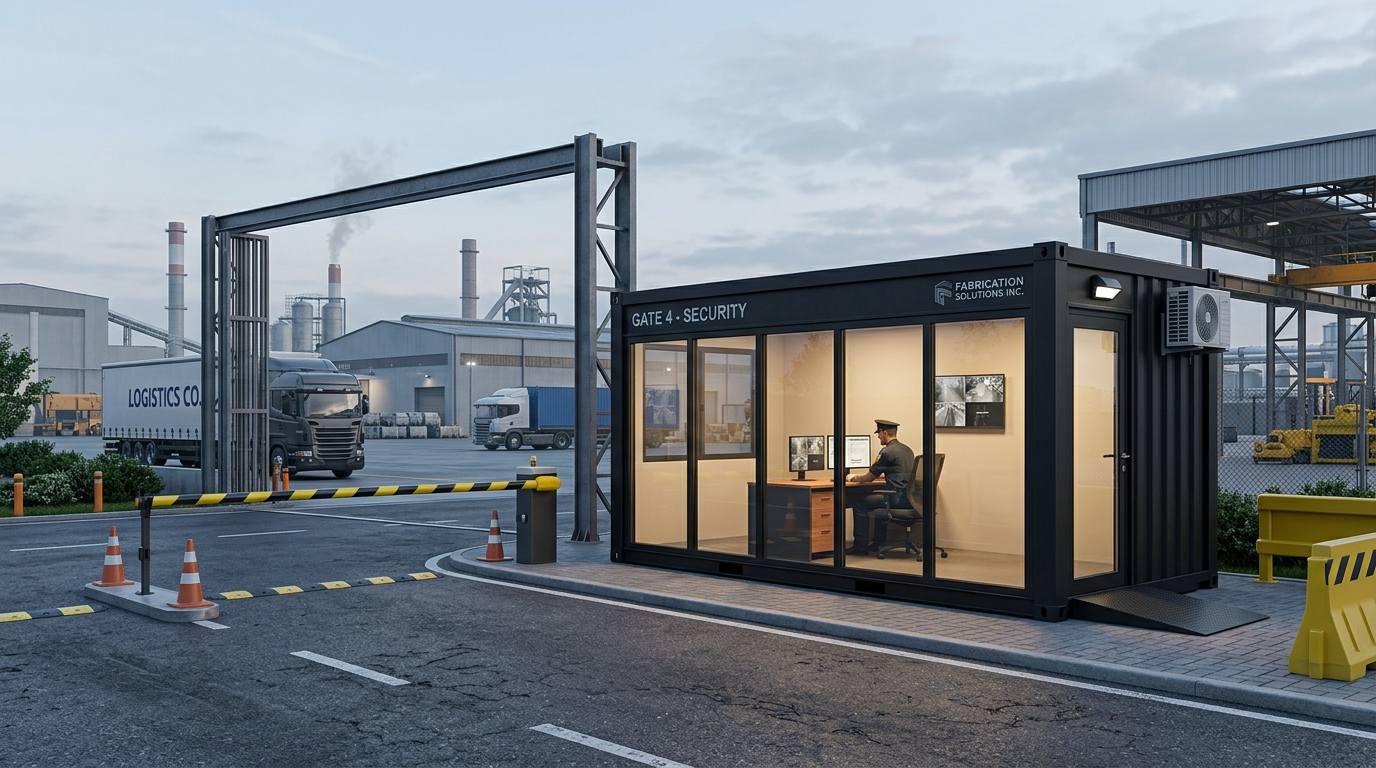 Guard room and security cabin supplier for industrial sites